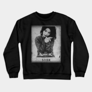 Bjork - Debut // Minimalist Fanart Crewneck Sweatshirt